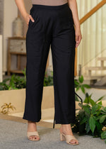 Thumbnail for Juniper Black Embroidered Cape Co-Ord Set