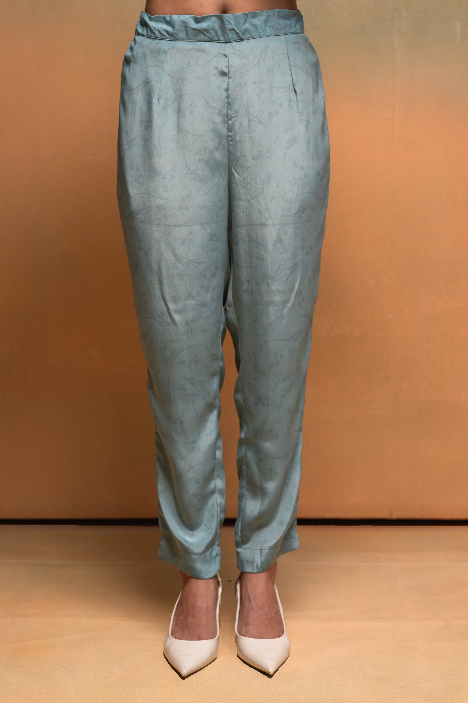 Juniper Mint Meadow Elegance Kurta Pant And Dupatta Set - Distacart