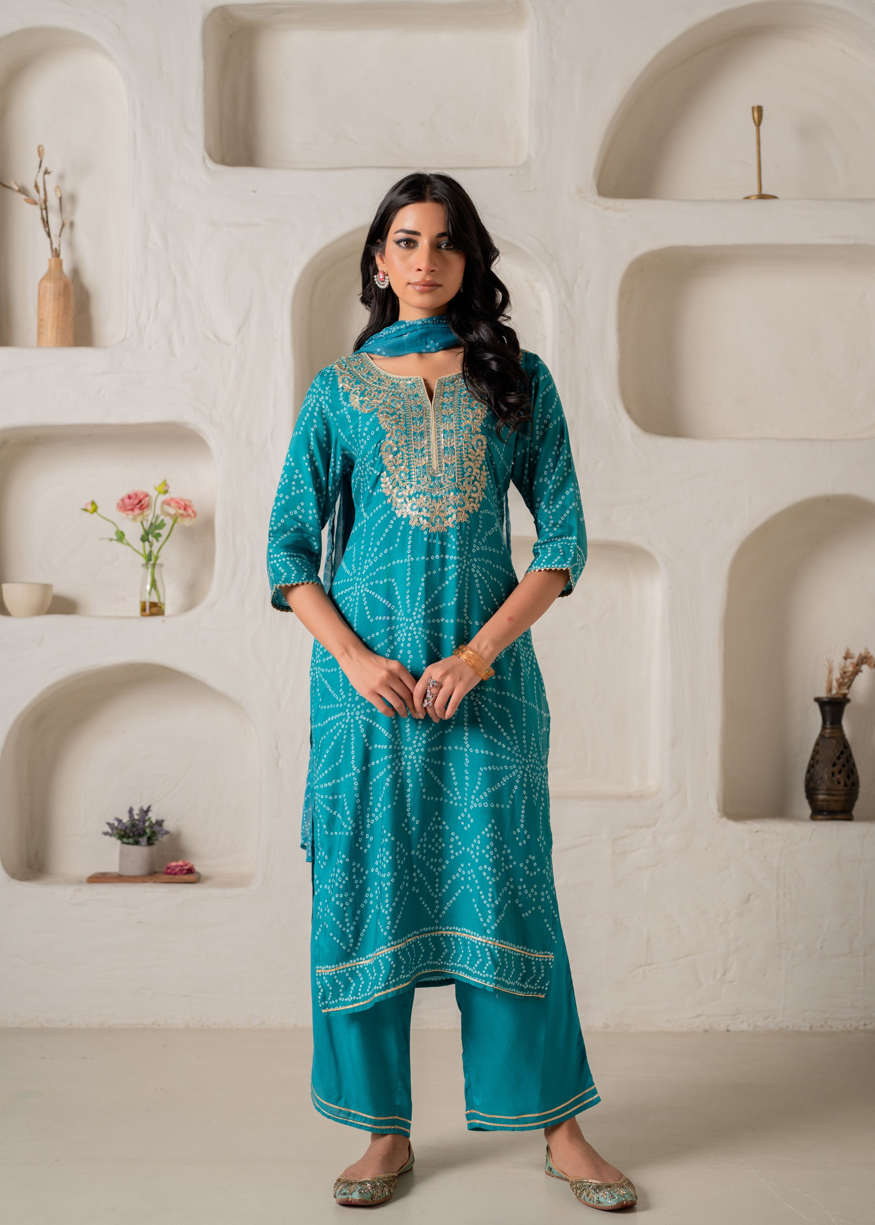 Juniper Turquoise Tie-Dream Ensemble