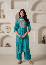 Thumbnail for Juniper Turquoise Tie-Dream Ensemble