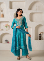 Thumbnail for Juniper Turquoise Tie-Dream Ensemble