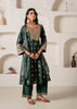 Juniper Emerald Mughal Motif Printed Kurta Set With Dupatta - Distacart