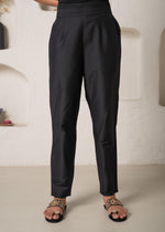 Thumbnail for Juniper Noir Bloom Kaftan Kurta Pant Set - Distacart