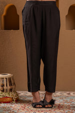 Thumbnail for Juniper Midnight Muse Kurta Pant And Dupatta Set - Distacart