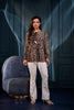 Juniper Black Floral Printed Viscose Gathread Tunic With Dori Tie - Distacart