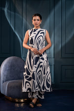 Thumbnail for Juniper Women'S Blue Floral Cotton Co-Ord Set With Kurta & Pants