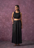Juniper Black Midnight Muse Embellished Crop Top - Distacart