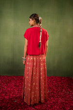 Thumbnail for Juniper Virasat Printed Skirt Set - Distacart