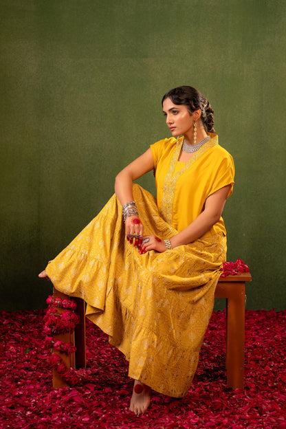 Juniper Virasat Printed Skirt Set - Distacart
