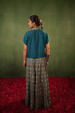 Thumbnail for Juniper Virasat Printed Skirt Set - Distacart