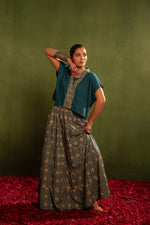 Thumbnail for Juniper Virasat Printed Skirt Set - Distacart