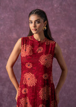 Thumbnail for Juniper Women's Fuchsia Floral Printed Kurta With Pant Set - Distacart