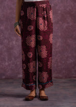 Thumbnail for Juniper Women'S Purple Floral Printed Kurta With Pant Set