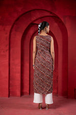 Thumbnail for Juniper Women'S Pink Ethnic Motif Printed Sleeveless Kurta