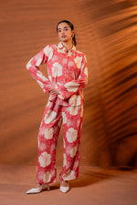 Thumbnail for Juniper Women Relaxed Fit Floral Printed Co-Ord Set - Distacart
