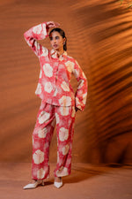 Thumbnail for Juniper Women Relaxed Fit Floral Printed Co-Ord Set - Distacart