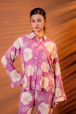 Thumbnail for Juniper Women Relaxed Fit Floral Printed Co-Ord Set - Distacart