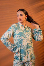 Thumbnail for Juniper Women Relaxed Fit Floral Printed Co-Ord Set - Distacart