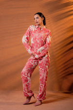 Thumbnail for Juniper Women Relaxed Fit Floral Printed Co-Ord Set - Distacart