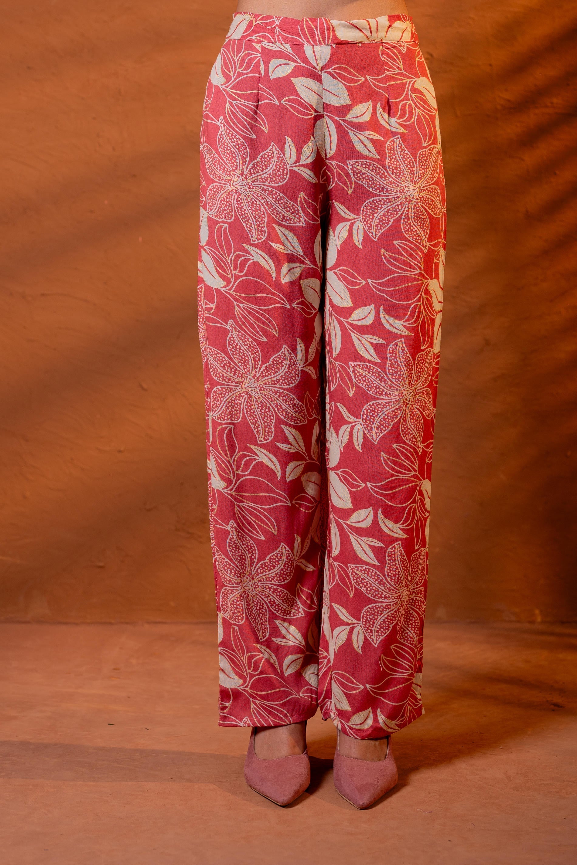Juniper Women Relaxed Fit Floral Printed Co-Ord Set - Distacart