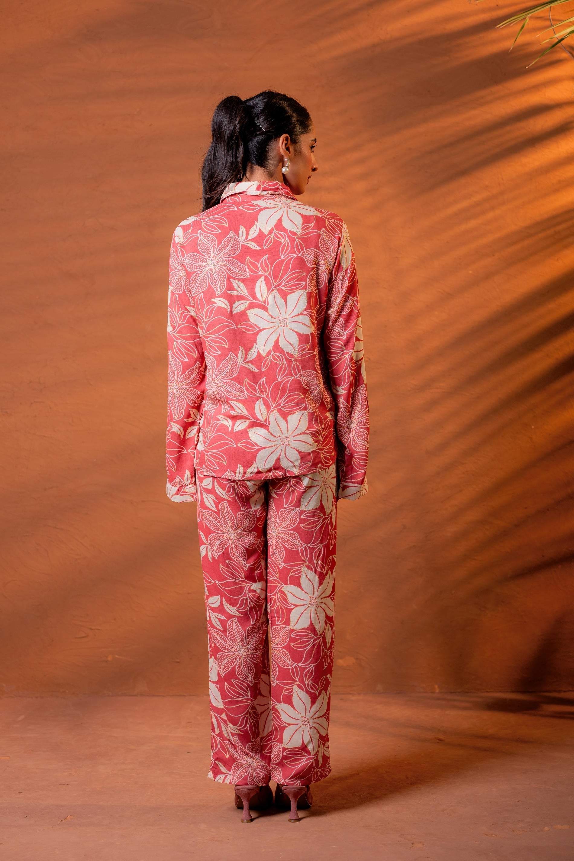 Juniper Women Relaxed Fit Floral Printed Co-Ord Set - Distacart