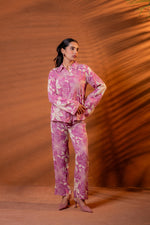 Thumbnail for Juniper Women Relaxed Fit Floral Printed Co-Ord Set - Distacart