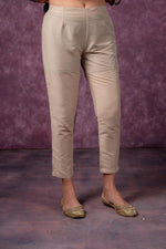 Thumbnail for Juniper Ivory Noor A-Line Kurta - Distacart