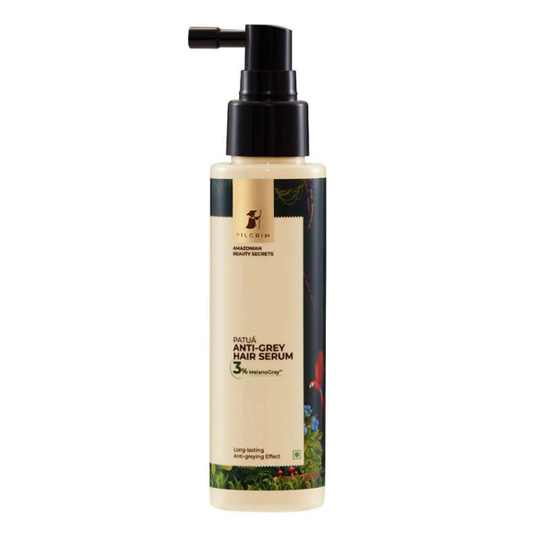 Pilgrim Patuá 3% MelanoGray Anti-grey Hair Serum To Reduce Grey Hair - Distacart