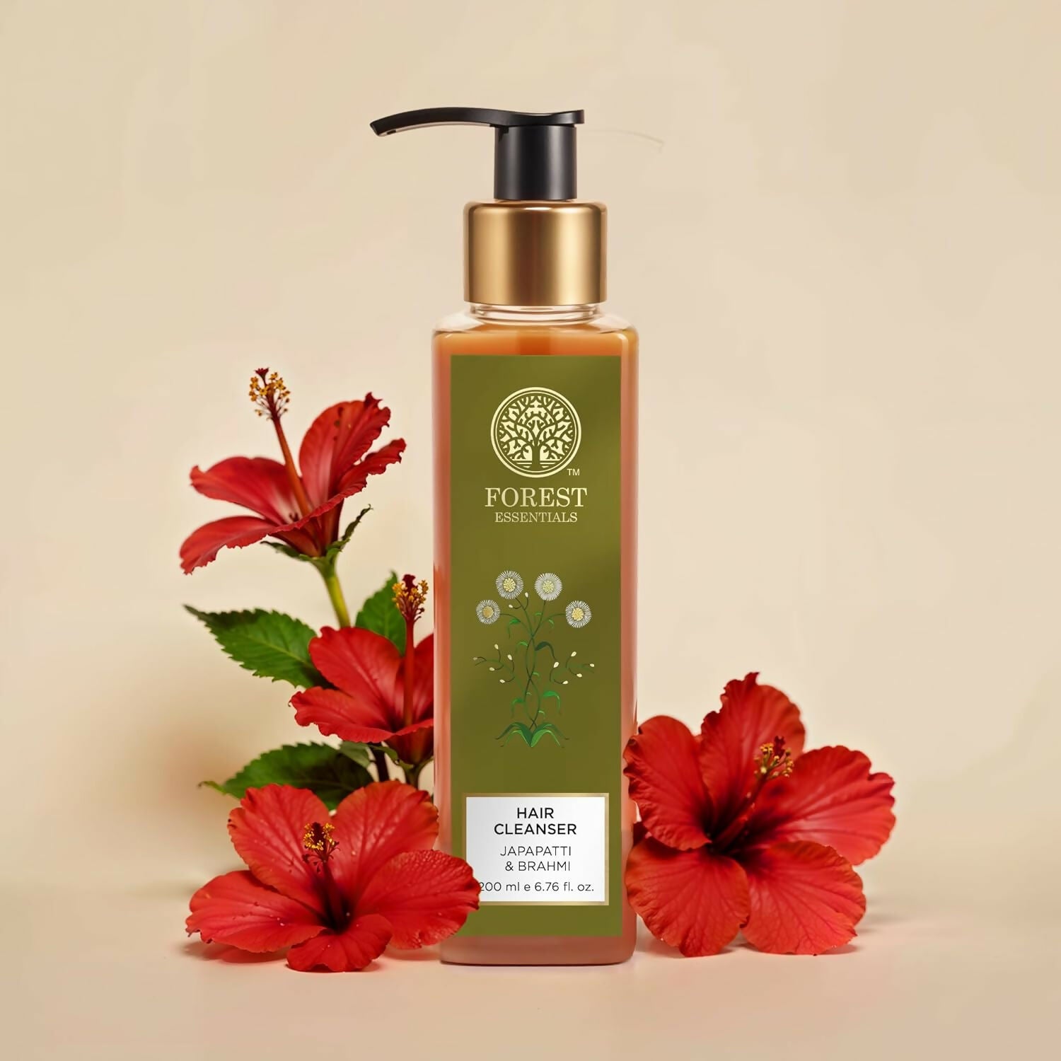 Forest Essentials Hair Shampoo Cleanser Japapatti & Brahmi - Distacart