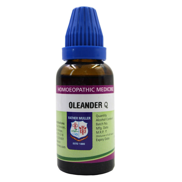 Father Muller Oleander Mother Tincture Q - Distacart