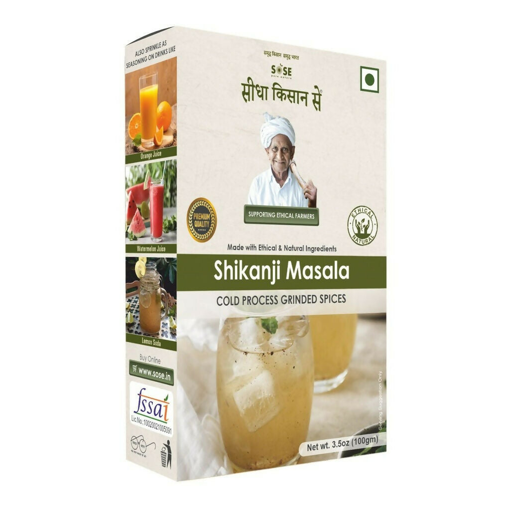 Gir Sidha Kisan Se Natural Shikanji Masala - Distacart