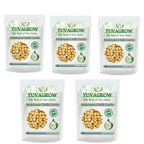 Yuvagrow Makhana Chilli Garlic - Distacart