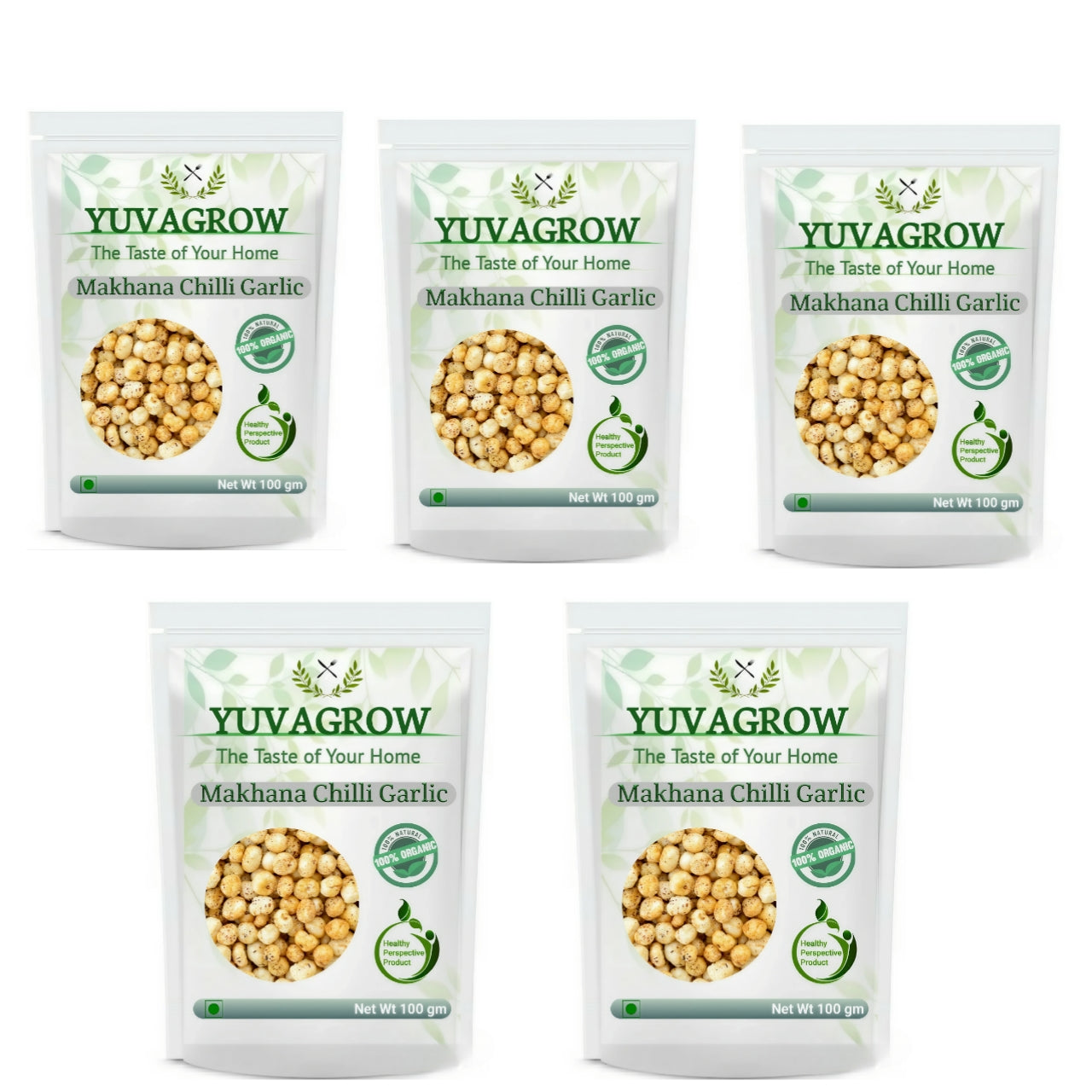 Yuvagrow Makhana Chilli Garlic - Distacart