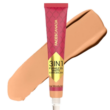 Faces Canada 3 in 1 Flawless Matte Concealer & Colour Correctors - Ivory - Distacart