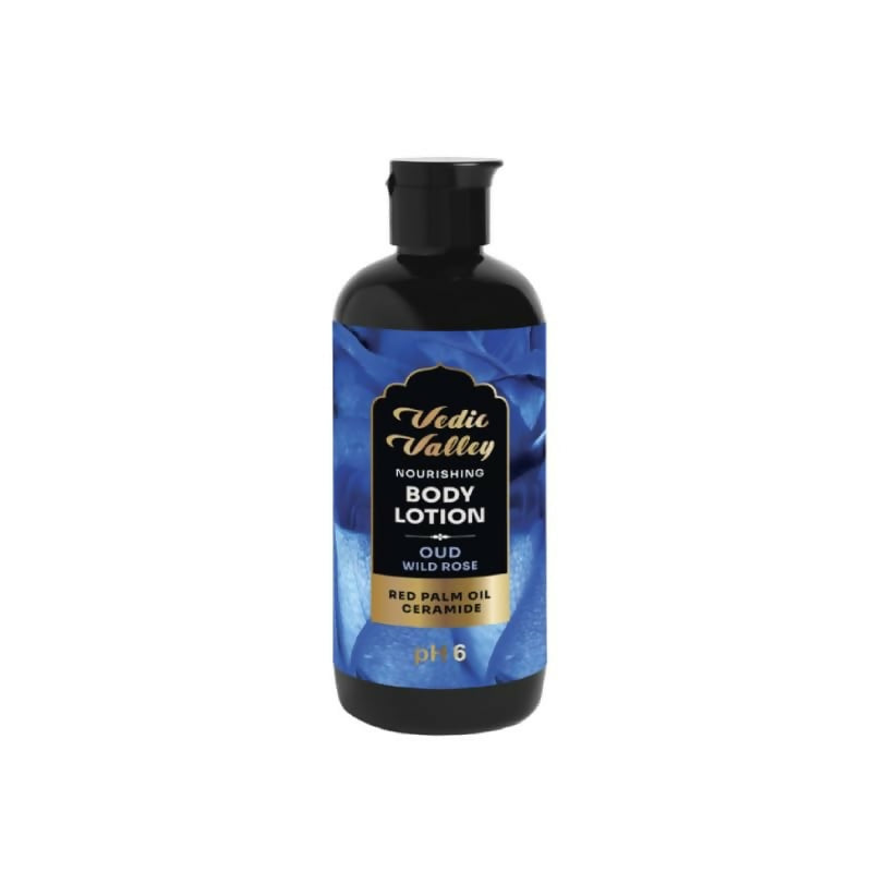 Vedic Valley Oud Wild Rose Body Lotion for Women & Men - Distacart