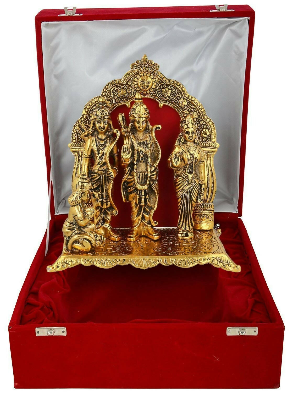 Lavanaya Brands - Gold Plated Ram Darbar Murti - Distacart