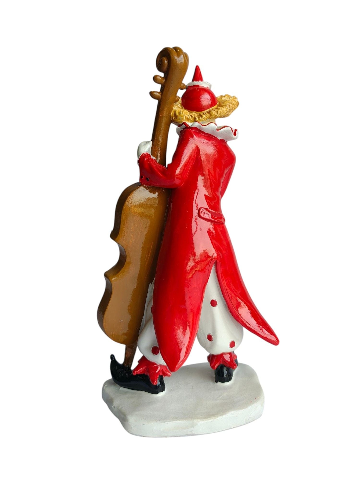 Sun Mun Decors Cello Musician Clown Figurine