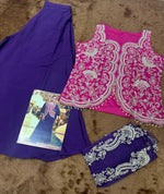 Thumbnail for Aarshi Fashions Pink Chinon Wedding Gowns