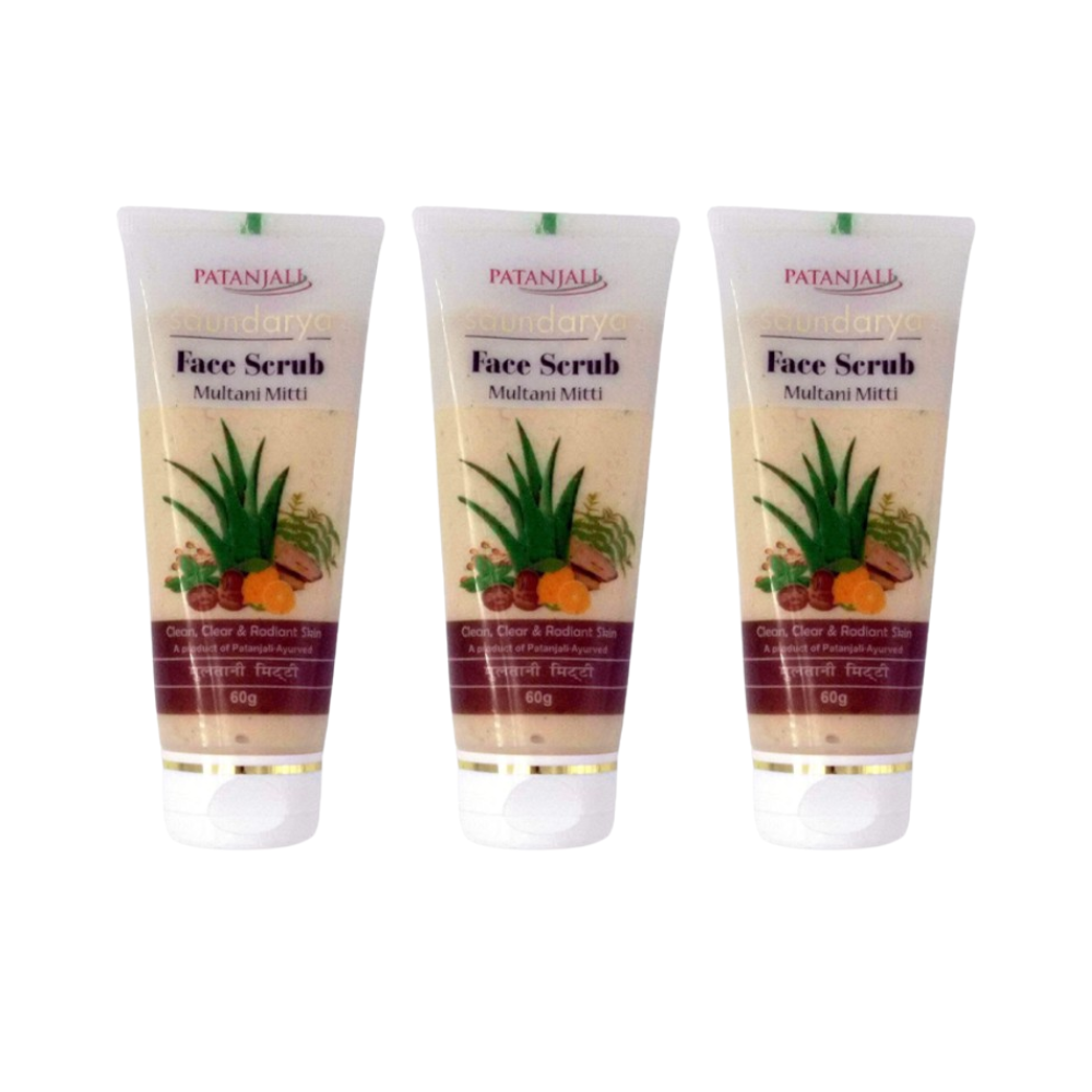 Patanjali Saundarya Multani Mitti Face Scrub - Distacart