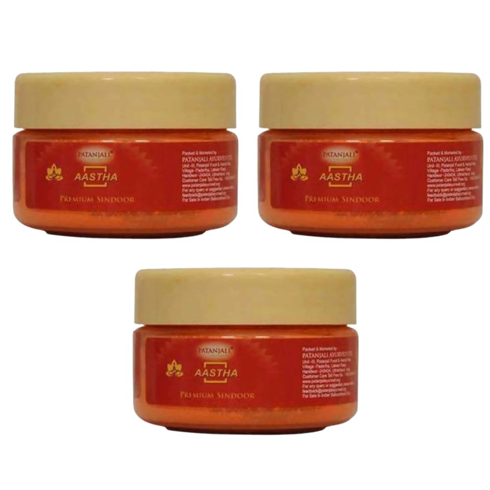 Patanjali Aastha Premium Sindoor (50 gm) - Distacart