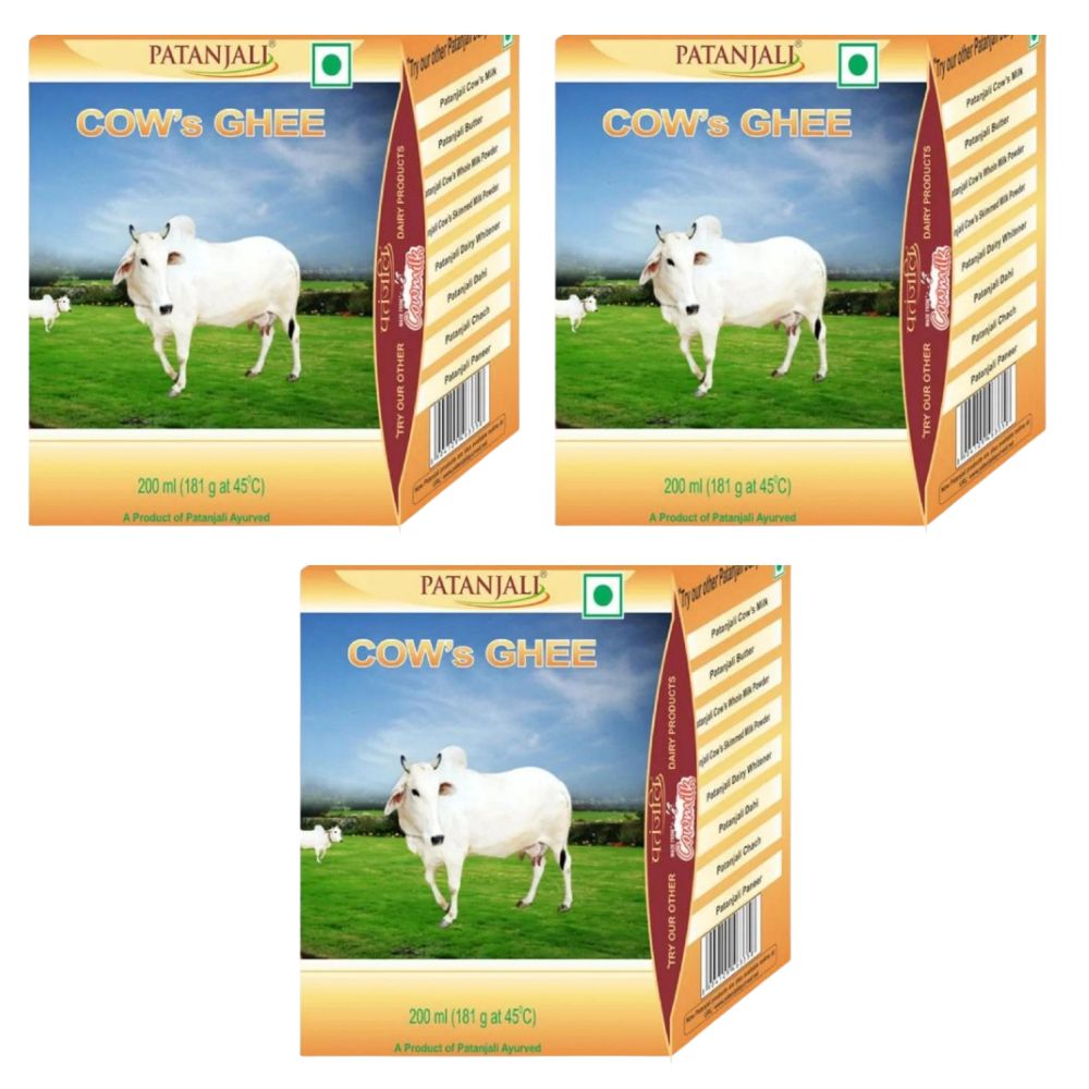 Patanjali Cow's Ghee | Desi Ghee, Aiding Digestion, and Boosting Energy