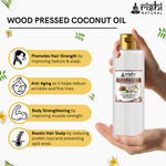 Thumbnail for COCONUT OIL WOOD-PRESSED BENEFITS