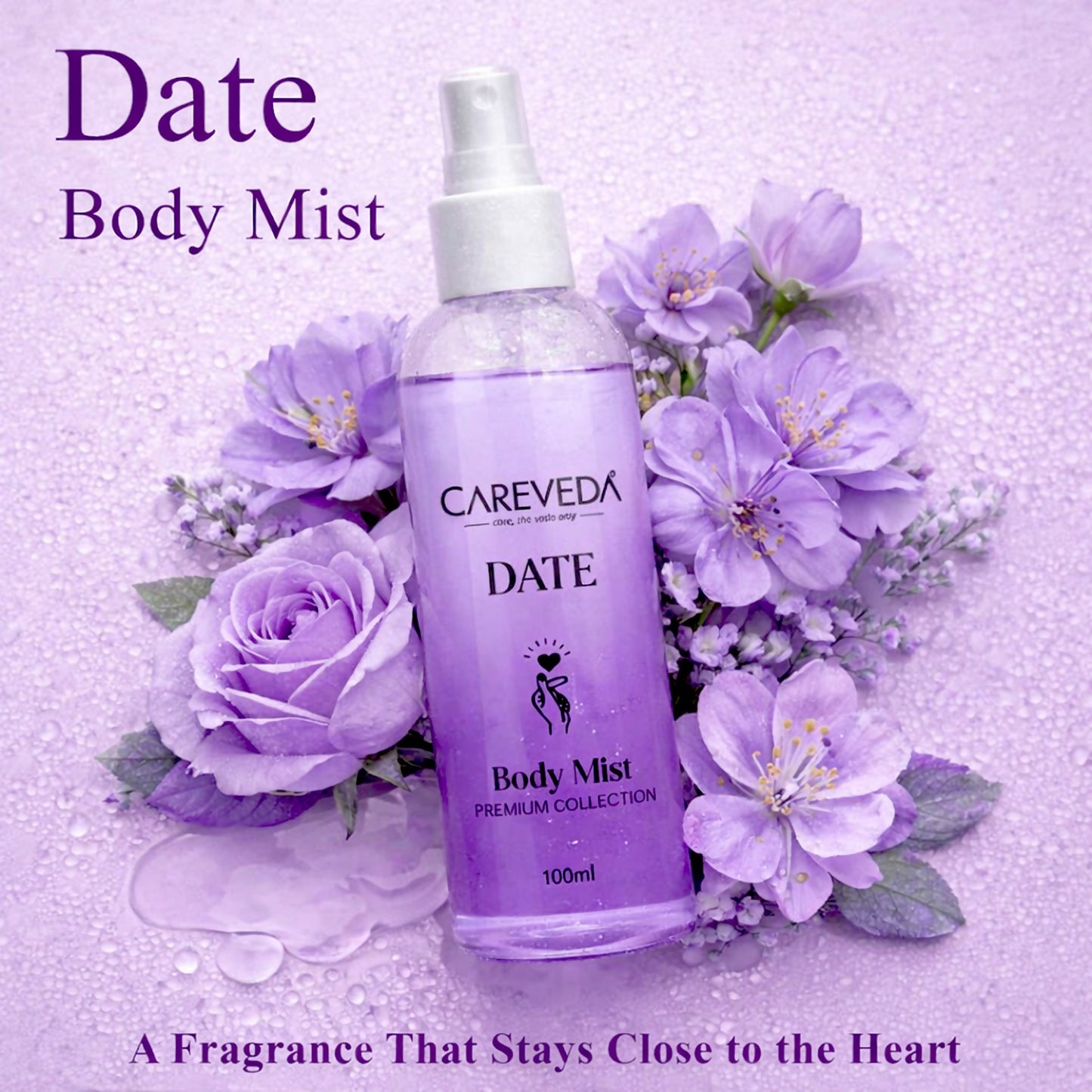 CareVeda Date Premium Collection, Body Mist - Dista
