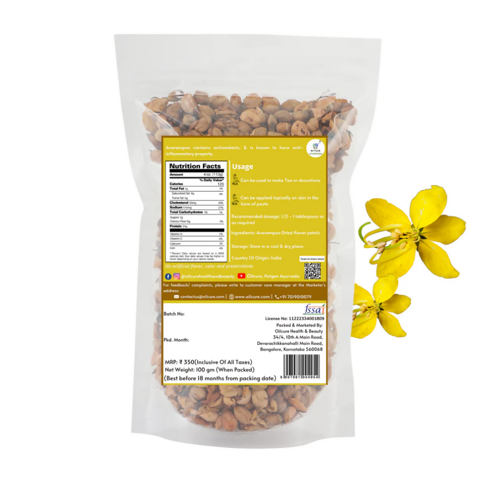 Nxtgen Ayurveda Avarampoo Flower Dried - Distacart