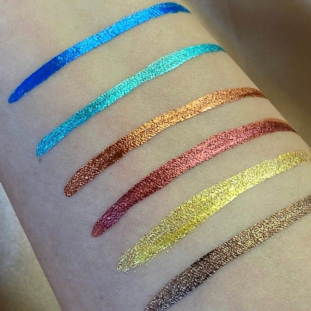 Rude Cosmetics Hella Metallic Eyeliner - Citrine