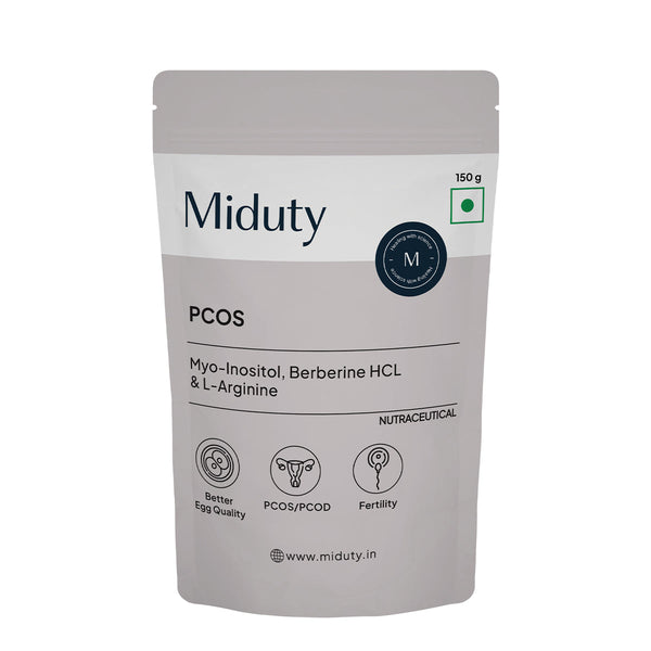 Miduty by Palak Notes PCOS Periods Fertility Powder - Distacart