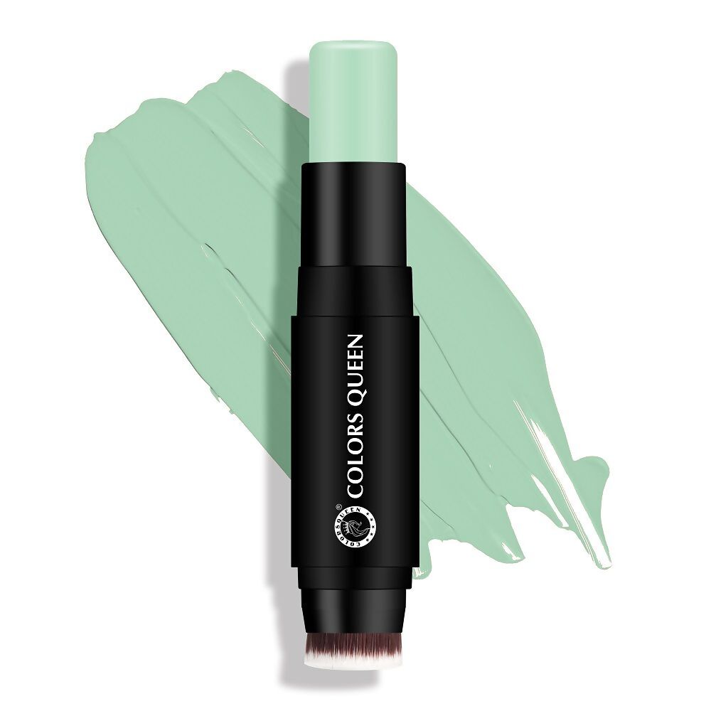 Colors Queen Fix & Blend Foundation Stick - 08 Jade Jockey Green - Distacart