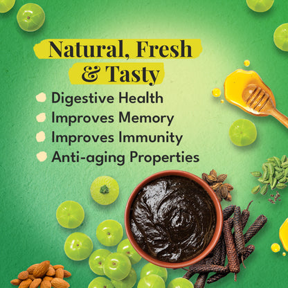 Veda Premium Chyawanprash (Sugar Free) - All Season Jaggery Chyawanprash with Almonds & Saffron, Pure & Fresh - Distacart