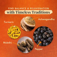 Thumbnail for Veda Wellness Kadha - Diabetics Friendly, Fortified with Himalayan Superherbs For Cough & Cold - Distacart