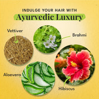 Thumbnail for Veda Ayurvedic Cold Pressed Hair Oil - Ayurvedic Jadi Butis Infused Oil - Distacart